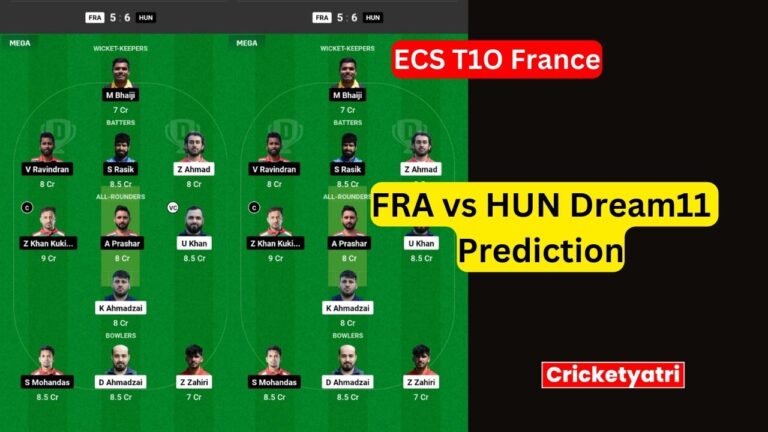 FRA vs HUN Dream11