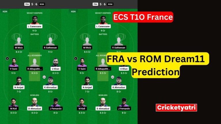 FRA vs ROM Dream11