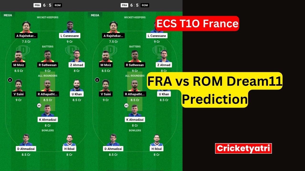 FRA vs ROM Dream11