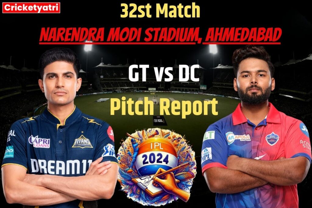 GT vs DC Pitch Report