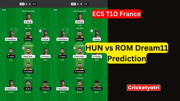 HUN vs ROM Dream11