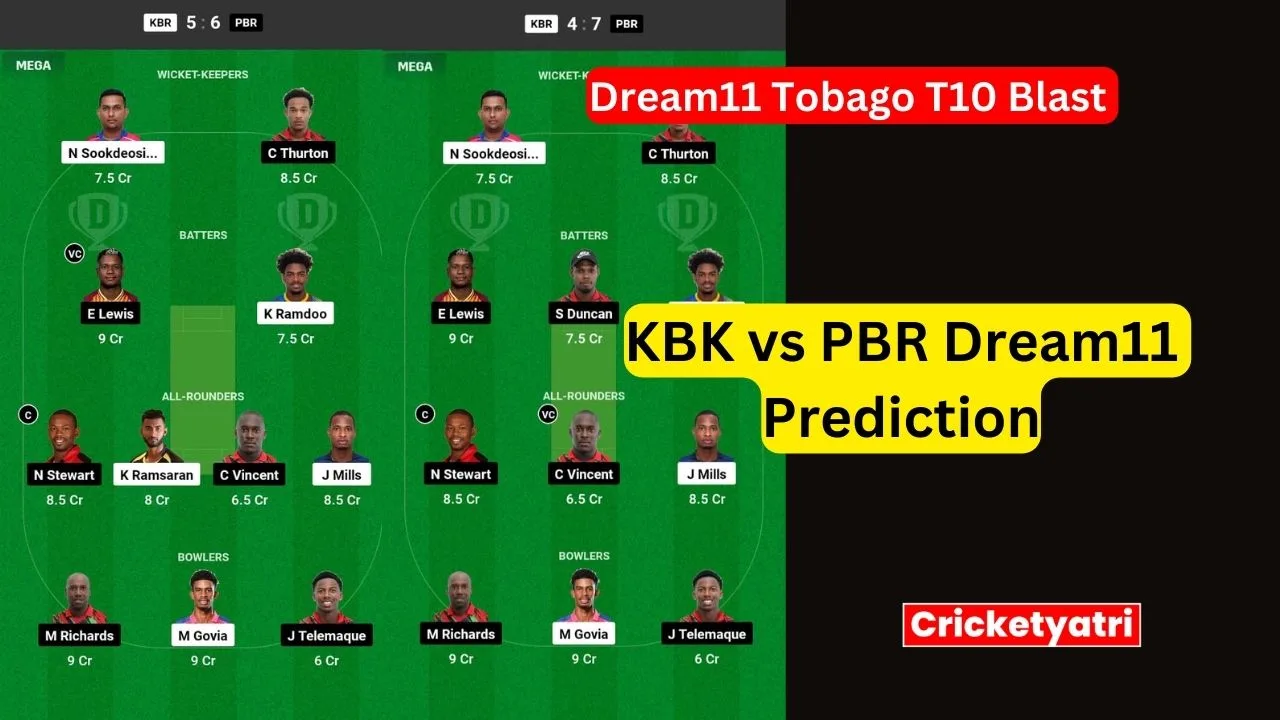 KBK vs PBR Dream11