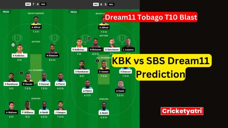 KBK vs SBS Dream11