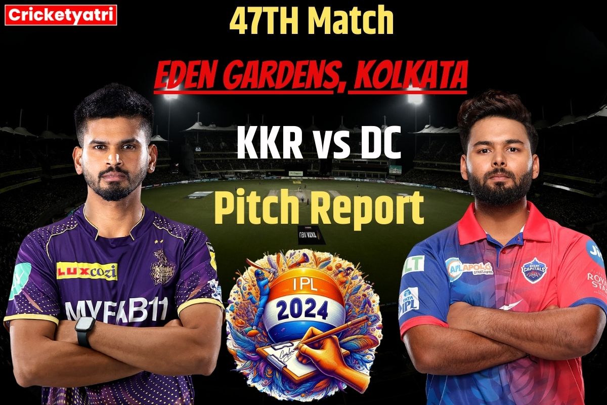 KKR vs DC Pitch Report