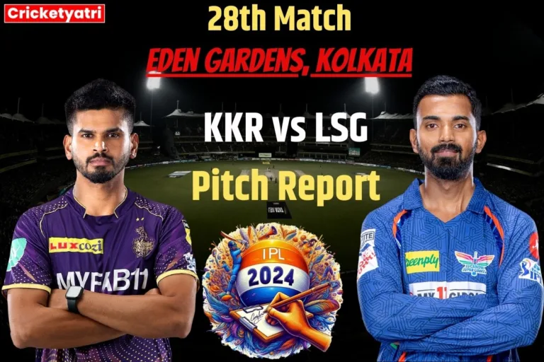 KKR vs LSG Pitch Report