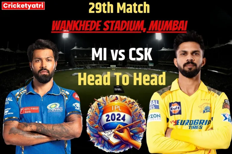 MI vs CSK Head To Head