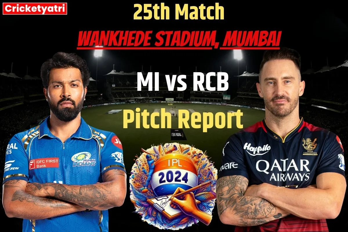 MI vs RCB Pitch Report