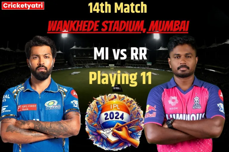 MI vs RR Playing 11