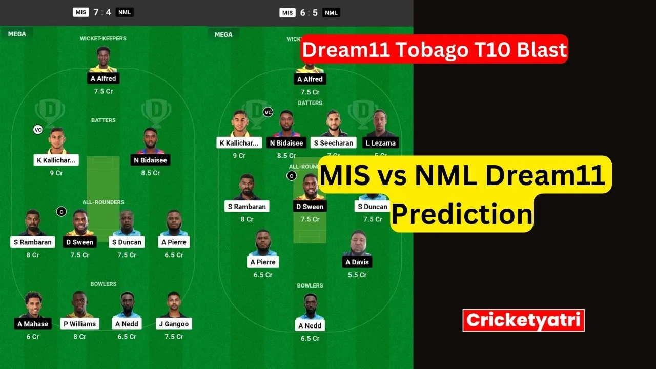 MIS vs NML Dream11