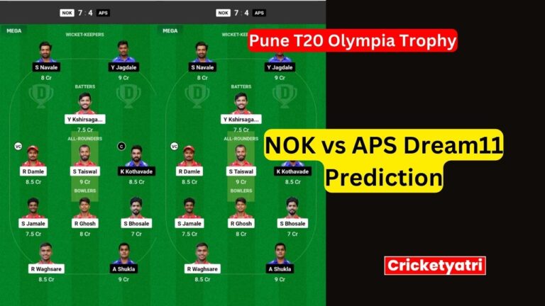 NOK vs APS Dream11