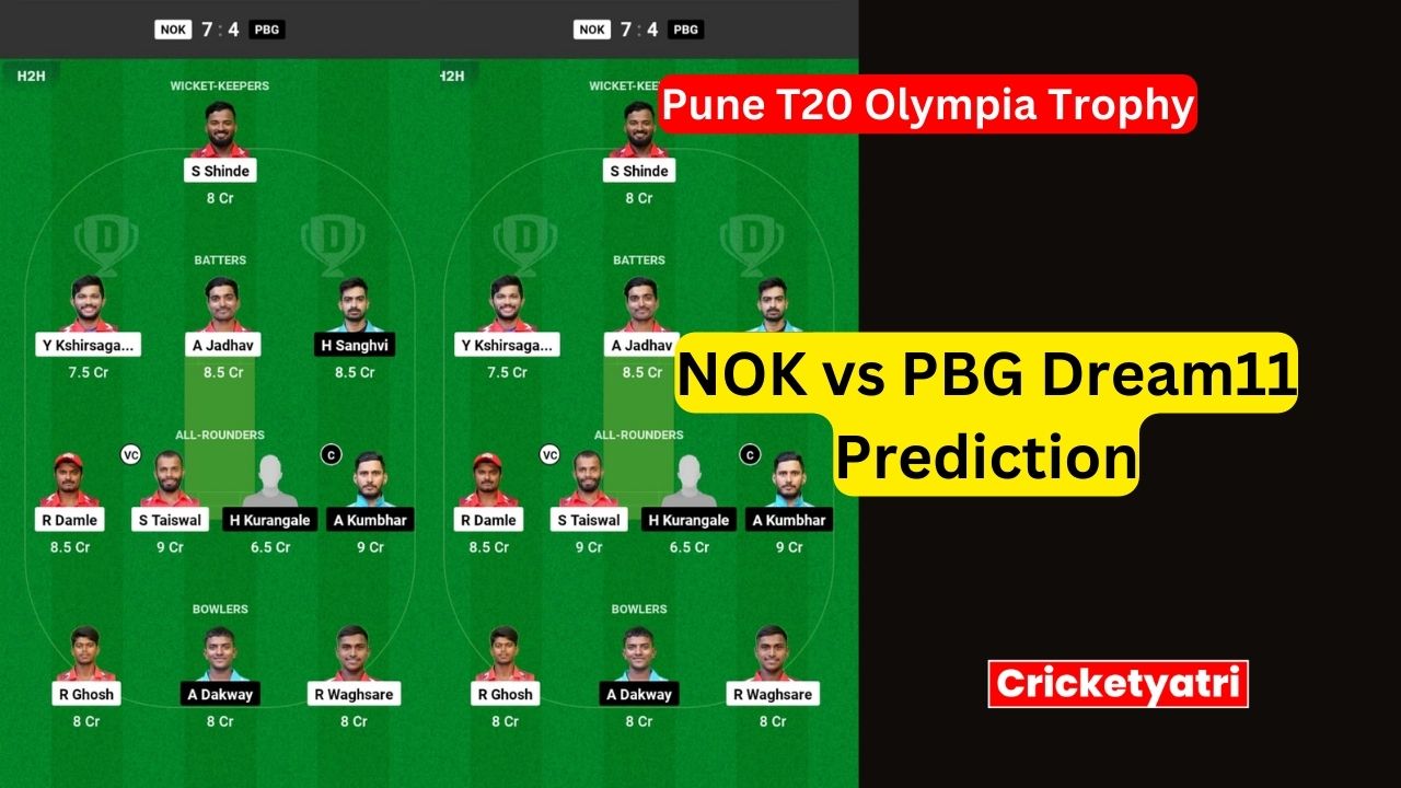 NOK vs PBG Dream11