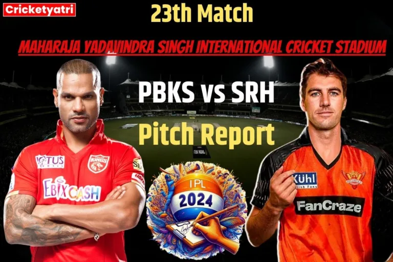 PBKS vs SRH Pitch Report