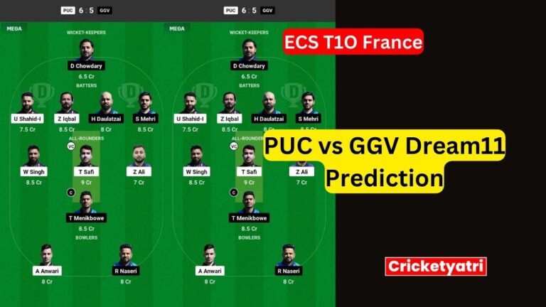 PUC vs GGV Dream11