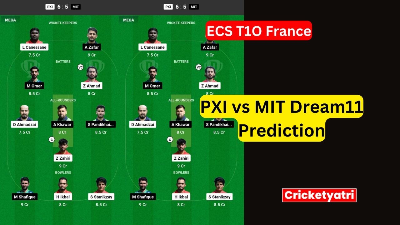 PXI vs MIT Dream11