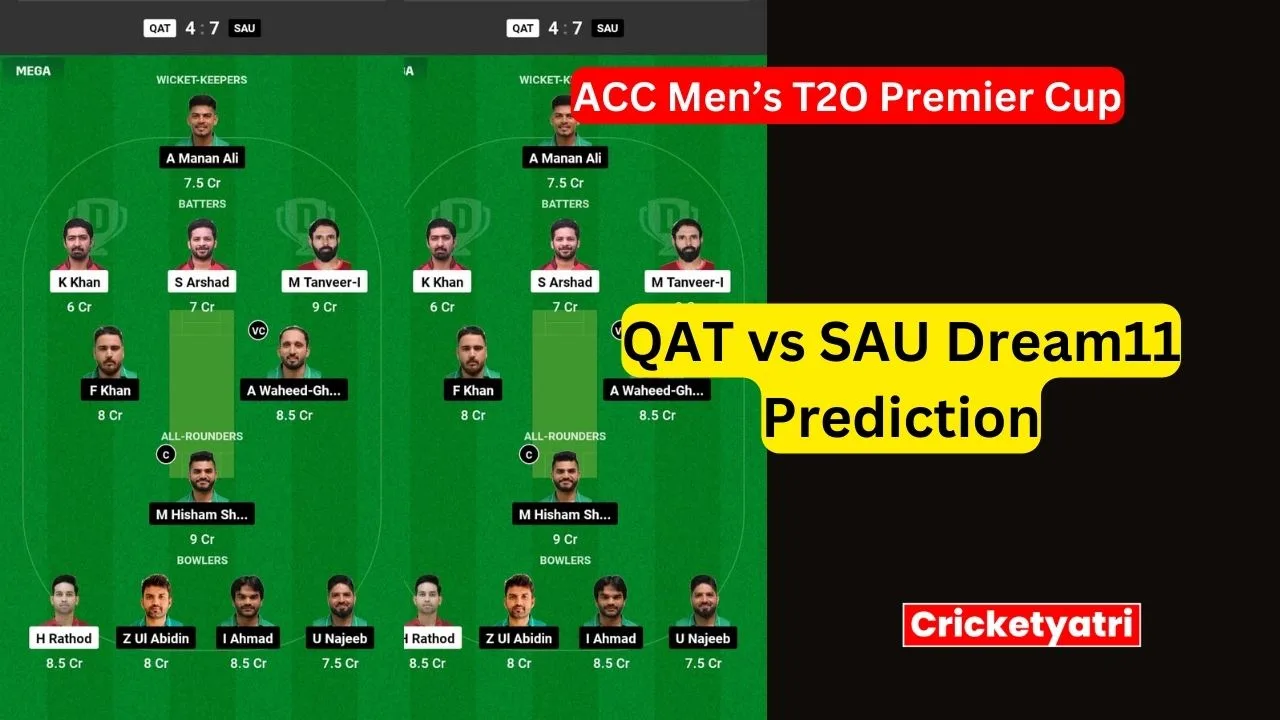 QAT vs SAU Dream11