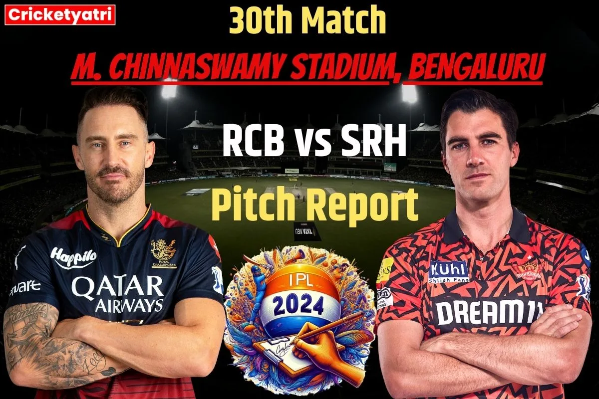 RCB vs SRH Pitch Report