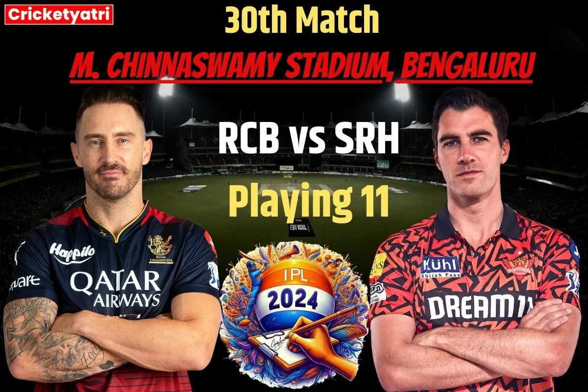 RCB vs SRH Playing 11