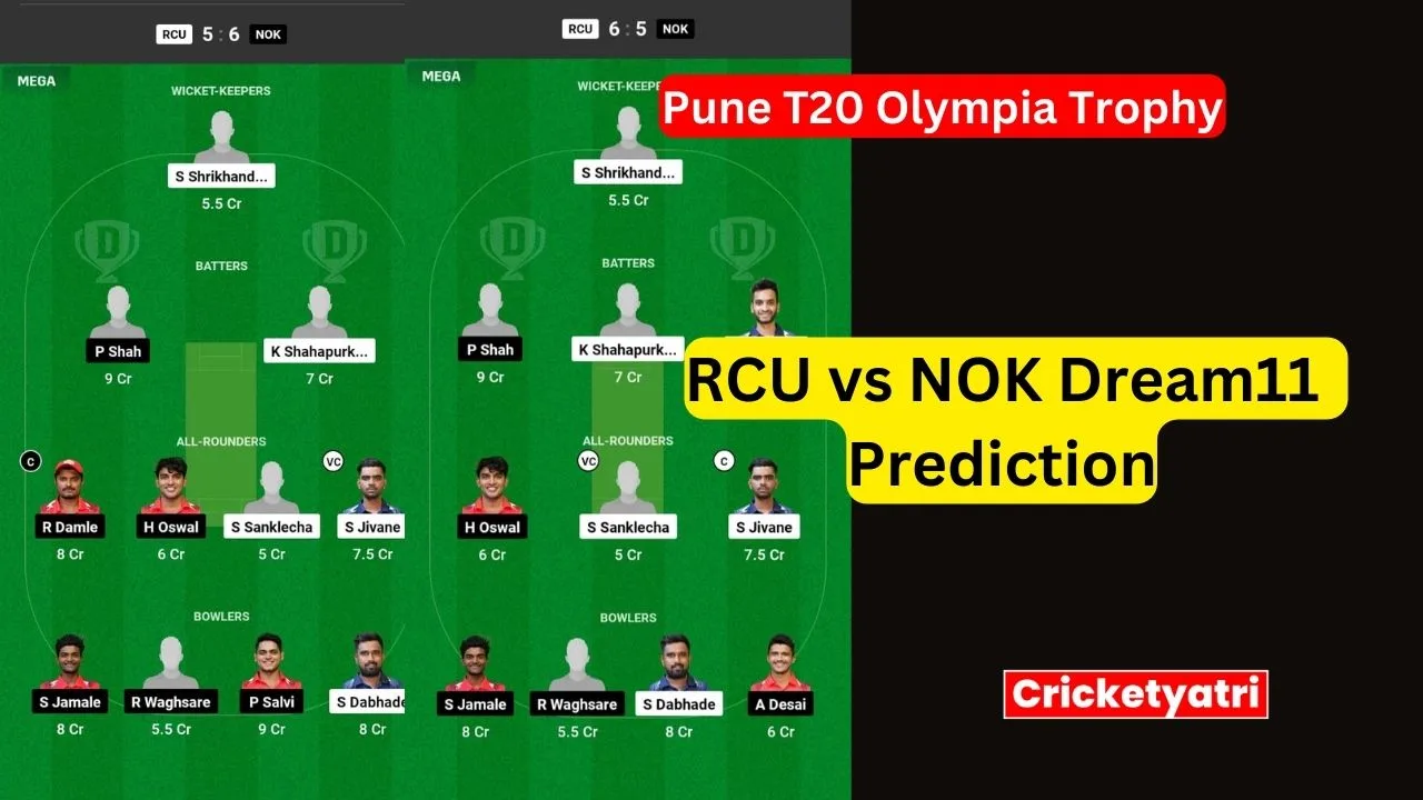 RCU vs NOK Dream11