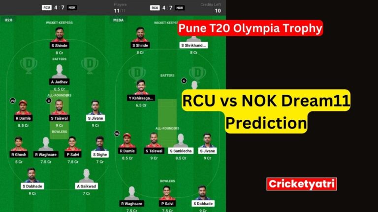 RCU vs NOK Dream11