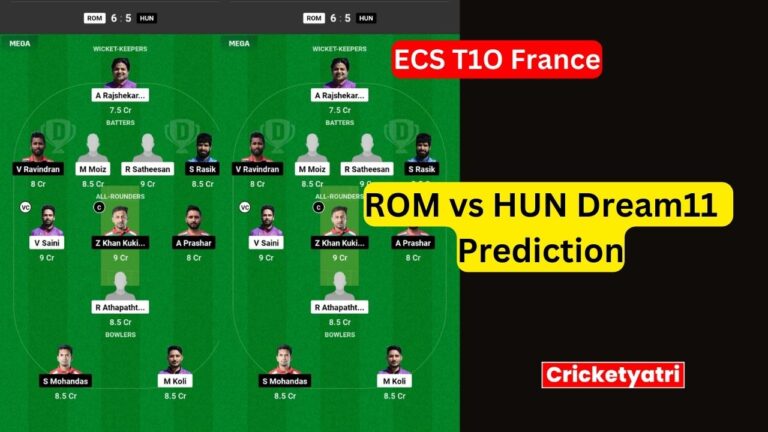 ROM vs HUN Dream11