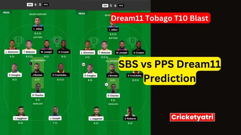 SBS vs PPS Dream11