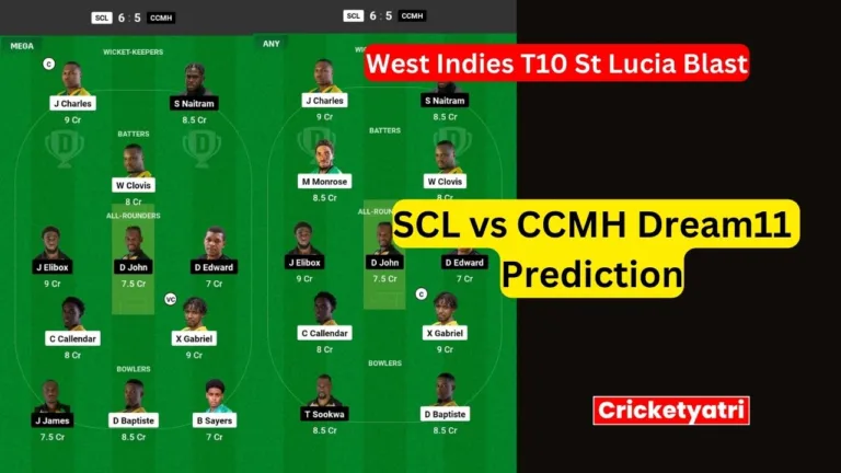 SCL vs CCMH Dream11