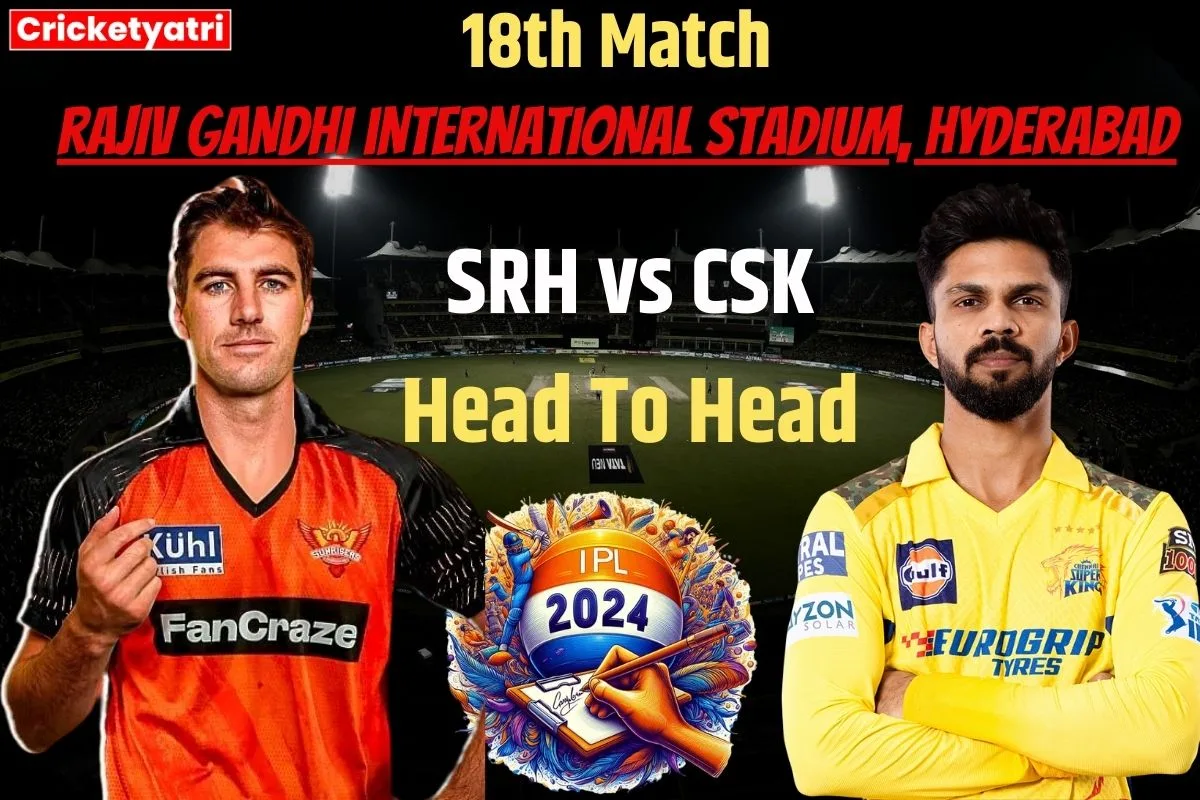 SRH vs CSK Head To Head