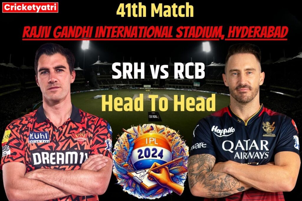 SRH vs RCB Head To Head