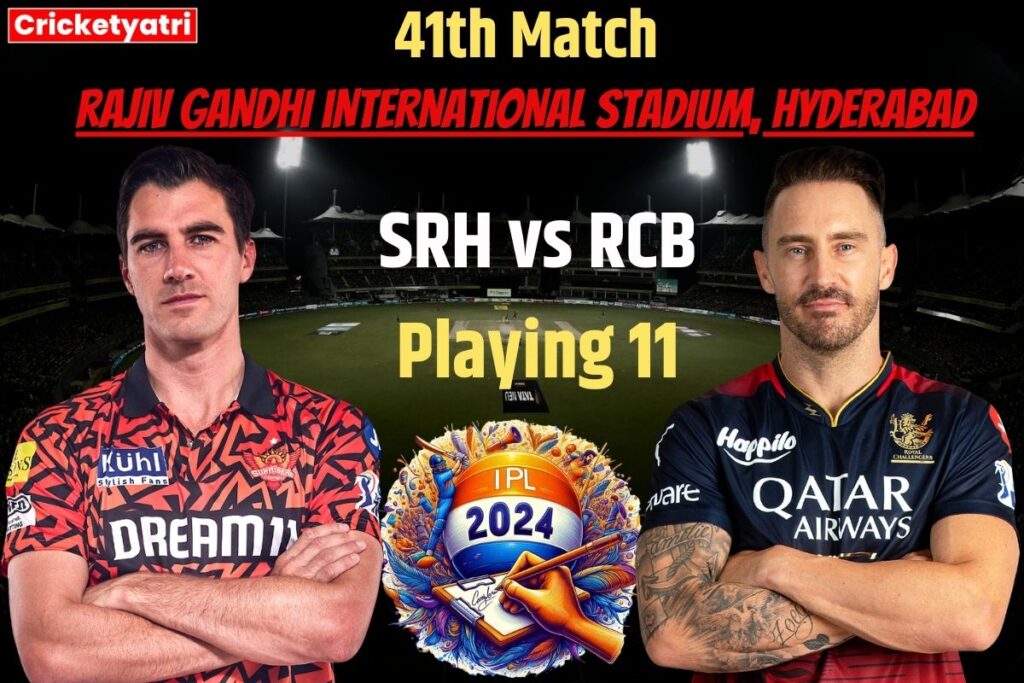 SRH vs RCB Playing 11