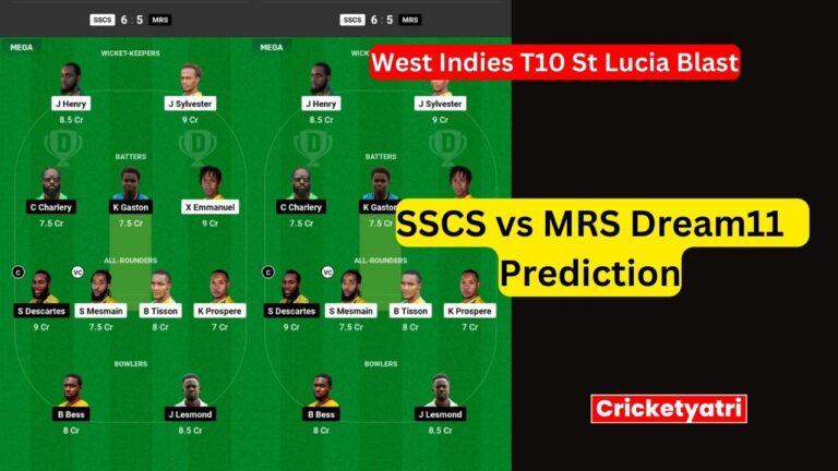 SSCS vs MRS Dream11