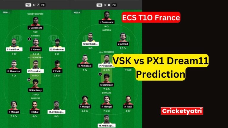 VSK vs PX1 Dream11