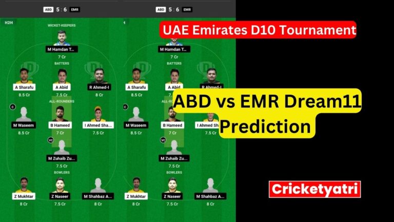 ABD vs EMR Dream11