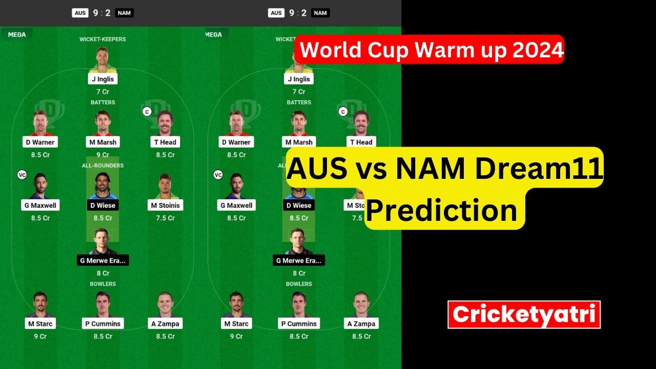 AUS vs NAM Dream11