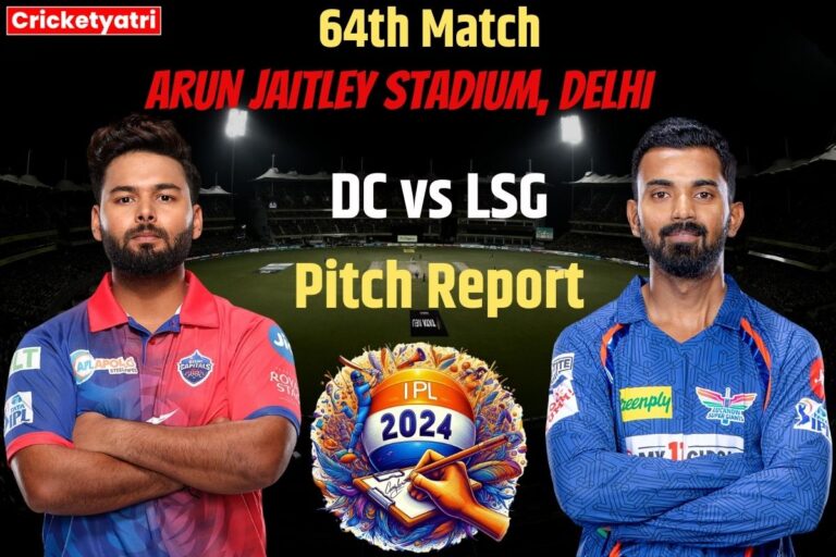 DC vs LSG Pitch Report