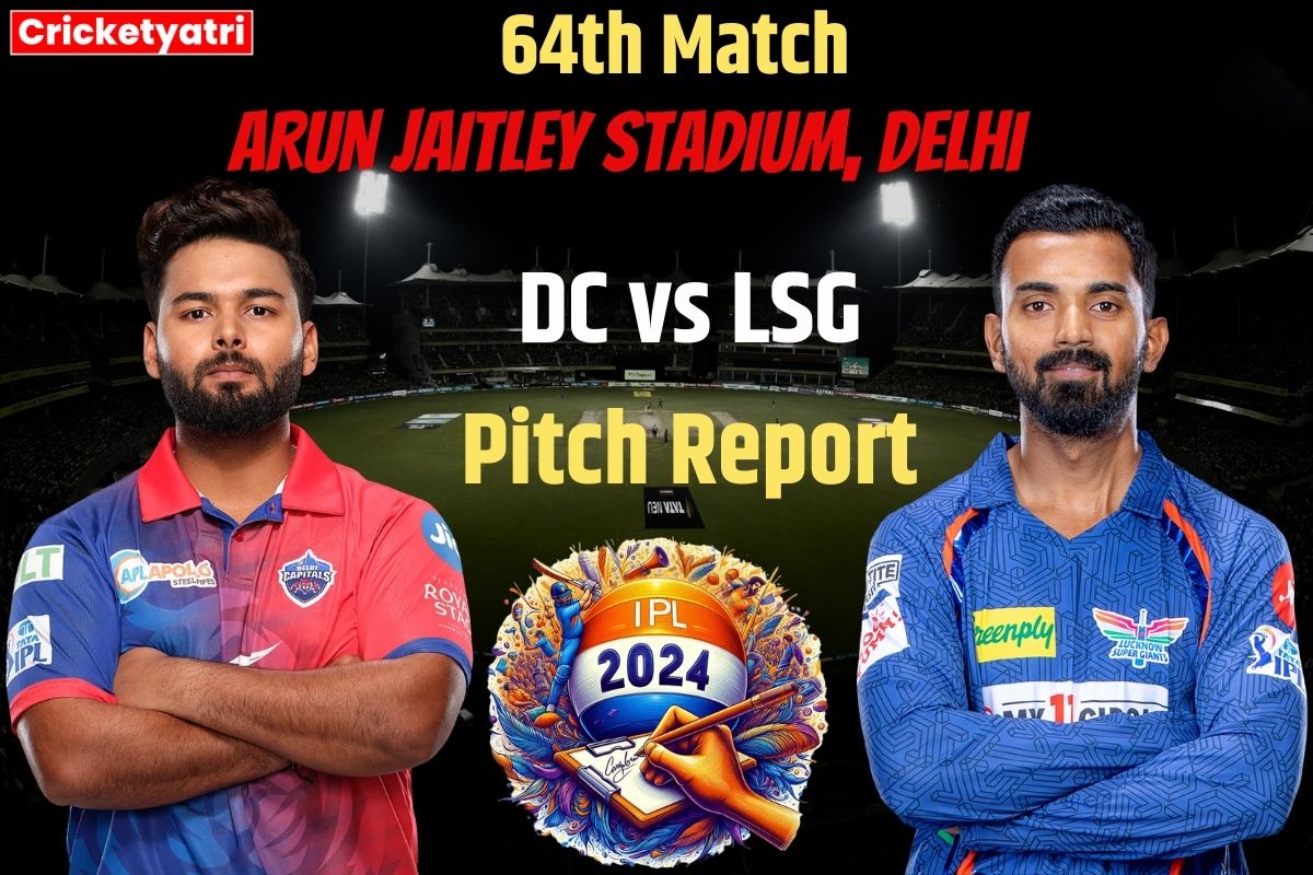 DC vs LSG Pitch Report