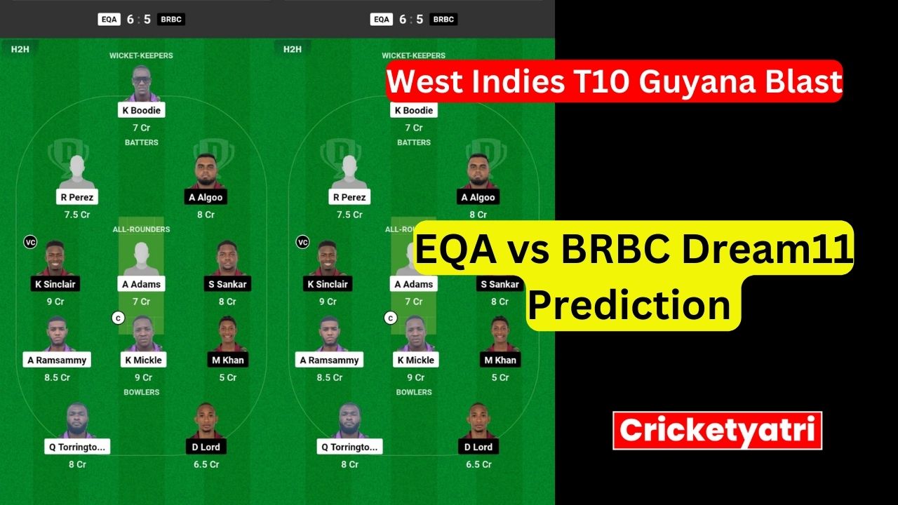 EQA vs BRBC Dream11