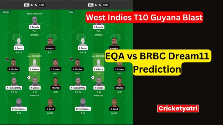 EQA vs BRBC Dream11