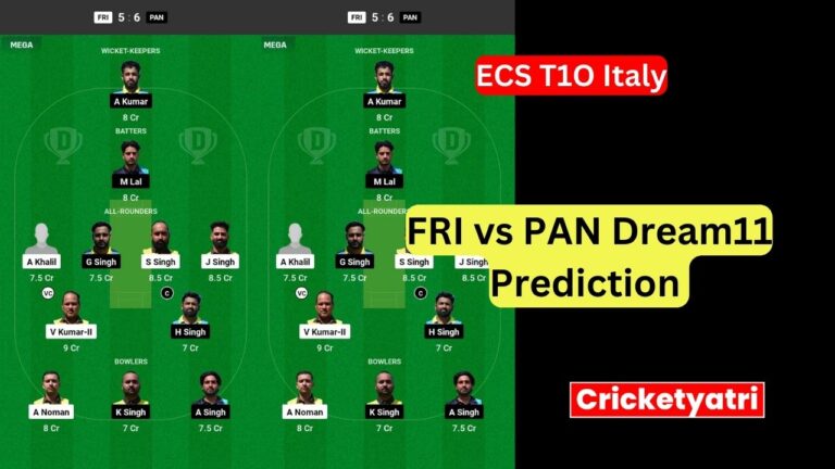 FRI vs PAN Dream11