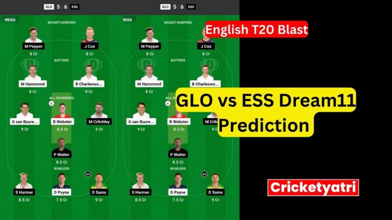 GLO vs ESS Dream11