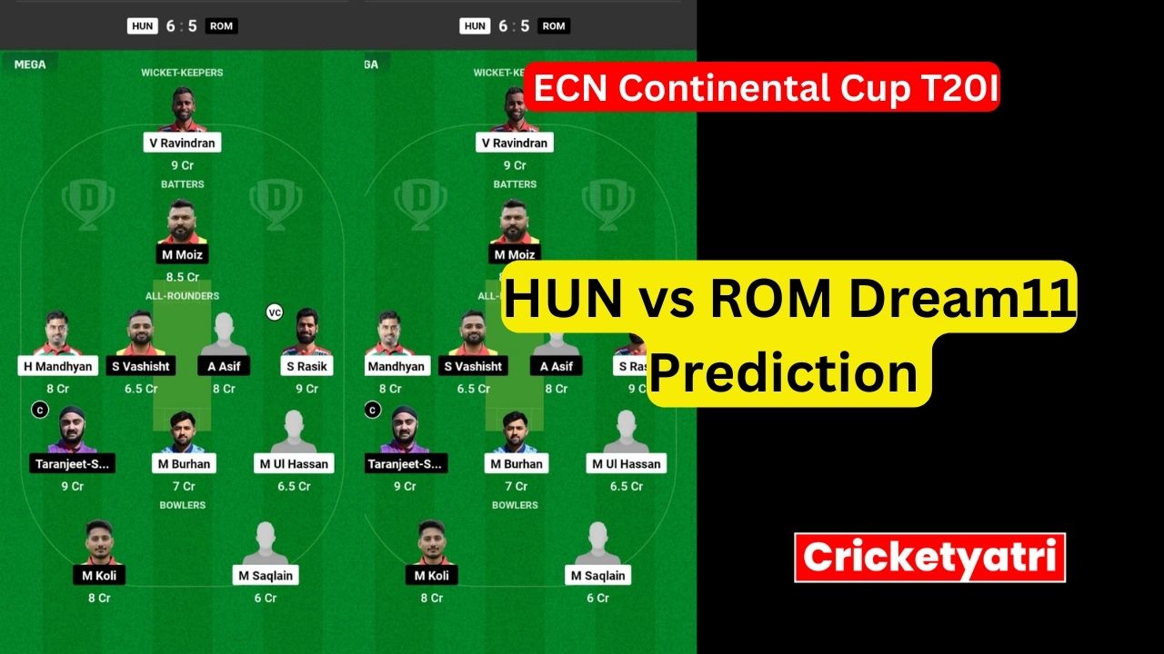 HUN vs ROM Dream11