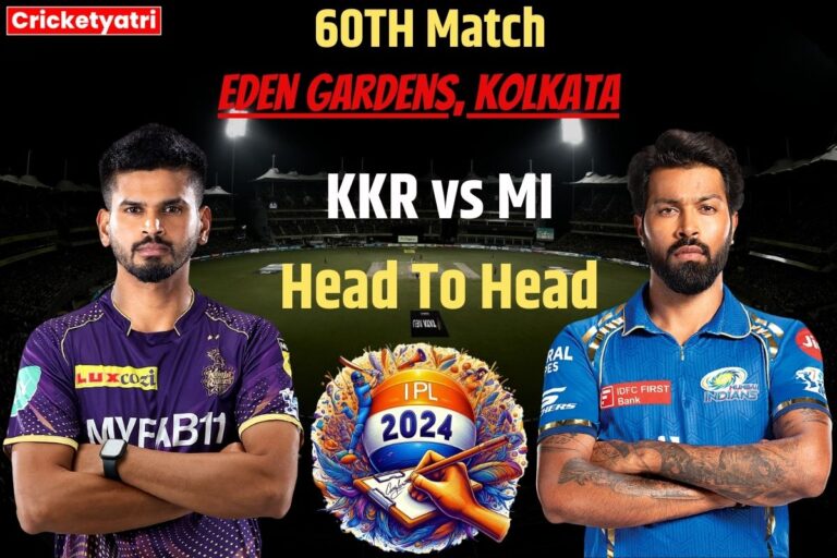 KKR vs MI Head To Head