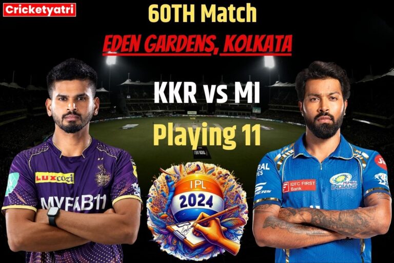 KKR vs MI Playing 11