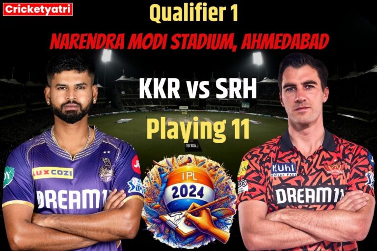 KKR vs SRH Playing 11