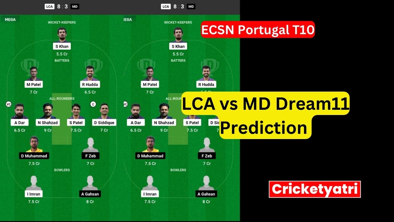 LCA vs MD Dream11