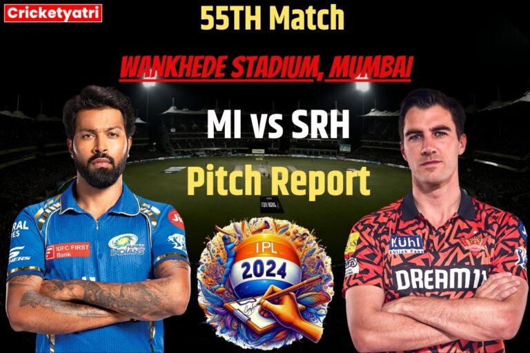 MI vs SRH Pitch Report