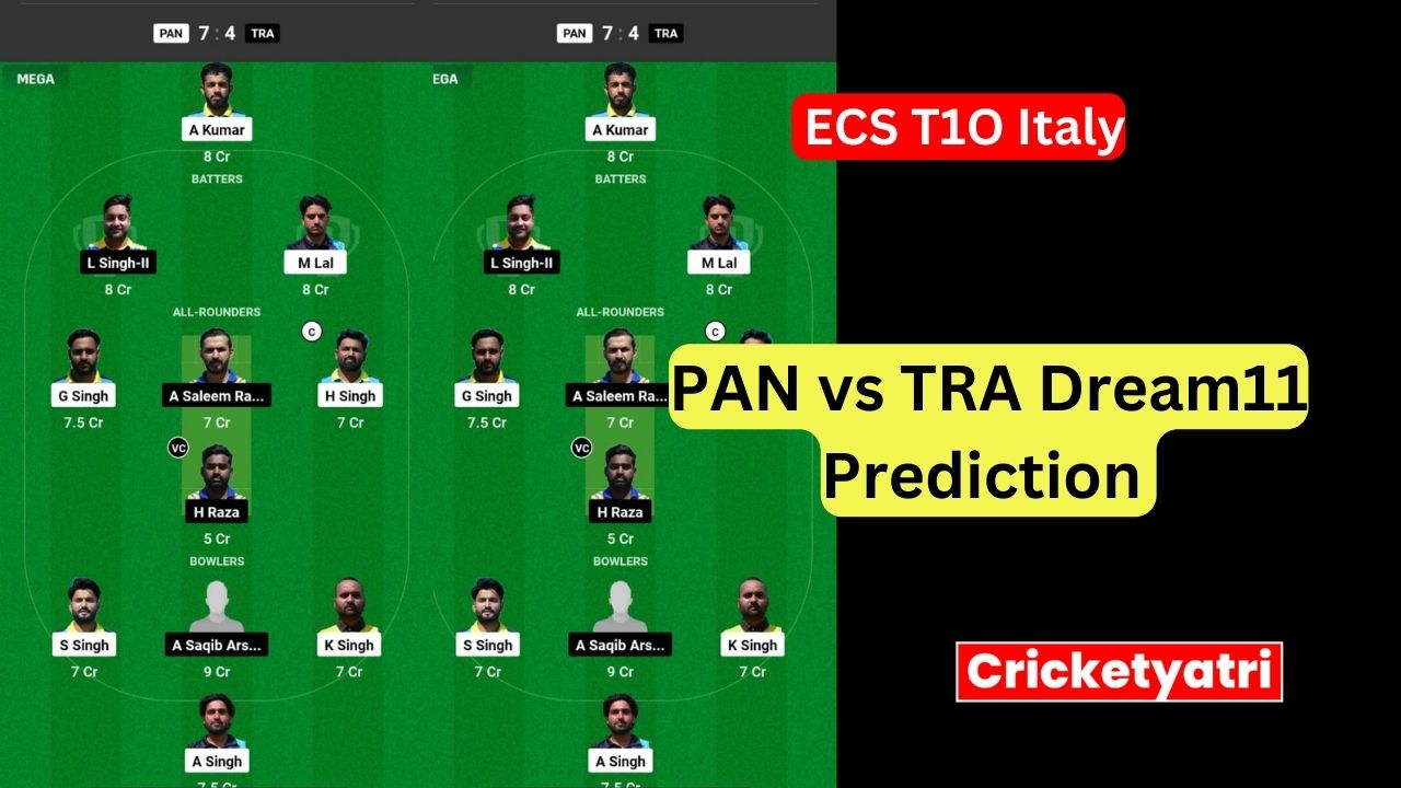 PAN vs TRA Dream11