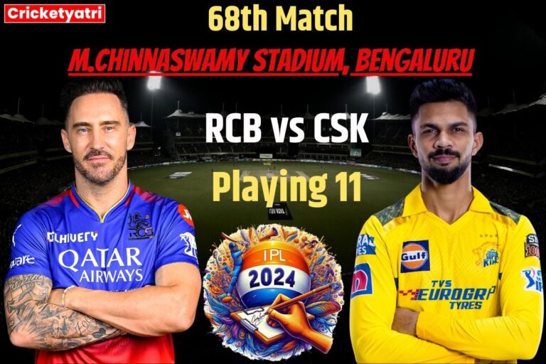 RCB vs CSK Playing 11