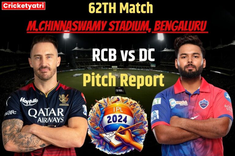 RCB vs DC Pitch Report