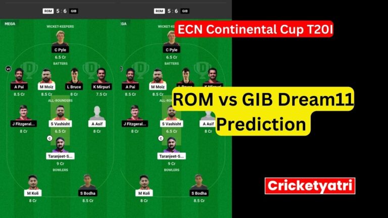 ROM vs GIB Dream11