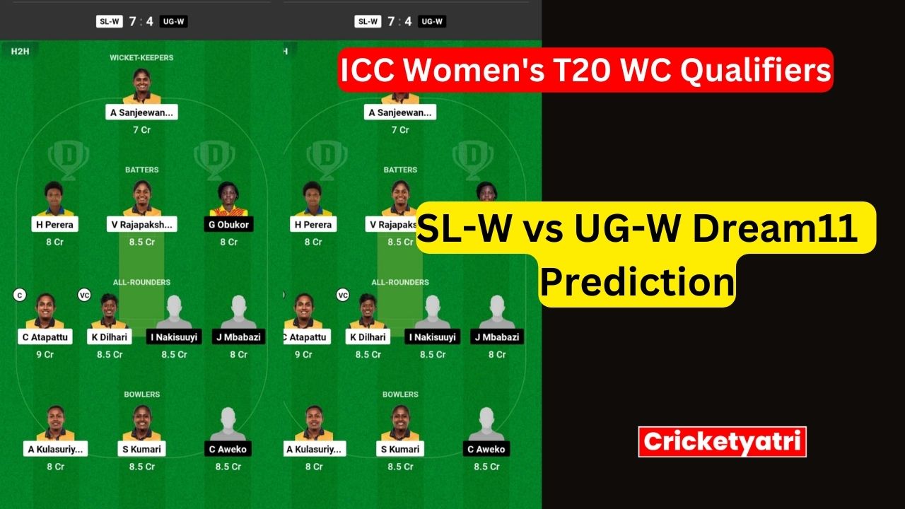 SL-W vs UG-W Dream11